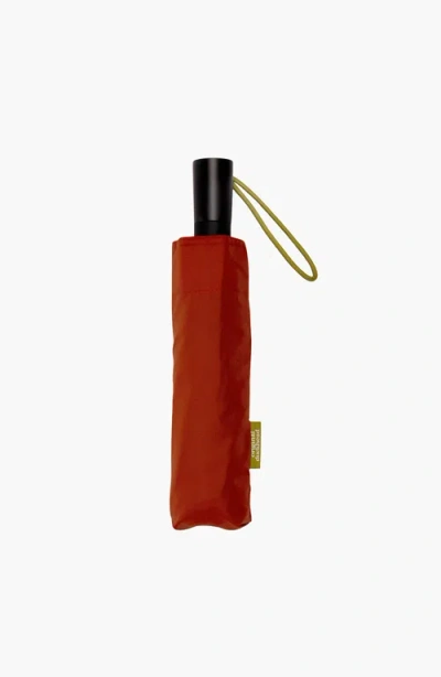 Original Duckhead Compact Umbrella With Automatic Open-close Function In Brown