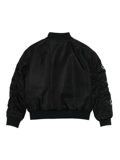 Off-white Jacket With Logo In Black
