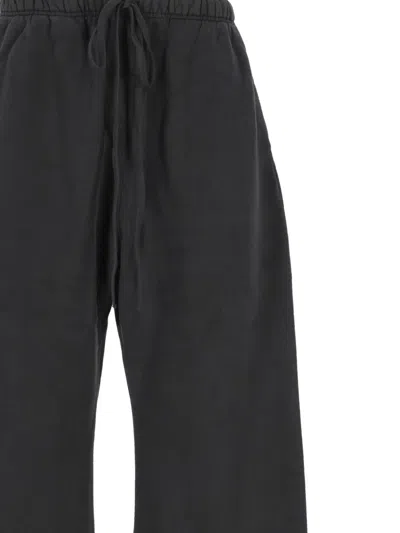 Essentials Drawstring-fastening Track Pants In Black