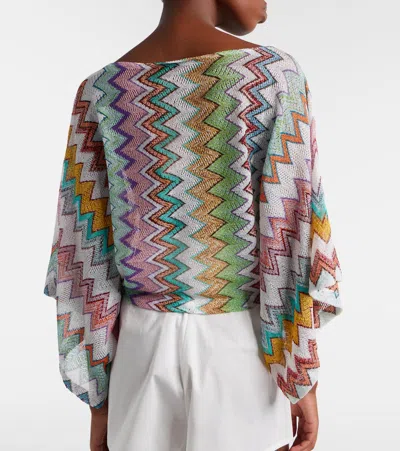 Missoni Zigzag-pattern Blouse In Multi