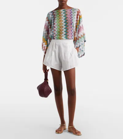 Missoni Zigzag-pattern Blouse In Multi