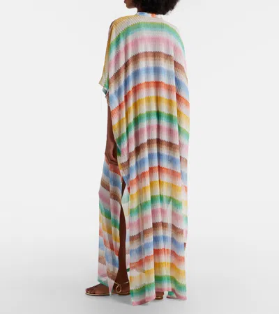 Missoni Zigzag Knitted Beach Cover-up In Multi