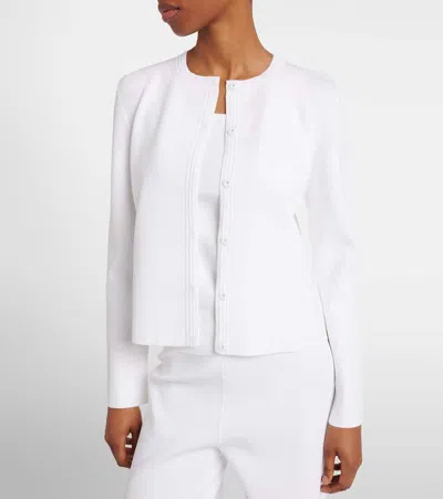Max Mara Master Cardigan In White