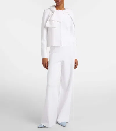 Max Mara Master Cardigan In White