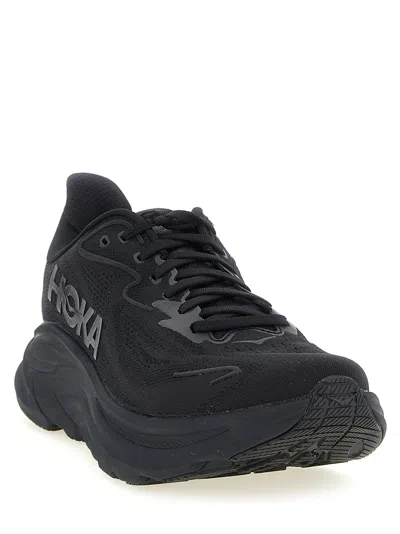 Hoka One One Rincon 4 1155130-bblc Sneaker Mens Black Lace Up Road Running Shoes In Black