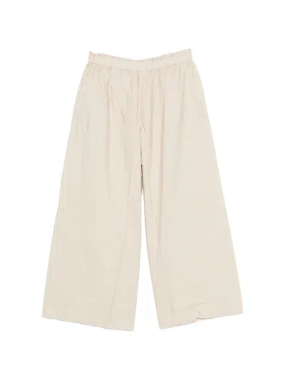 Daniela Gregis Elasticated Trousers In White