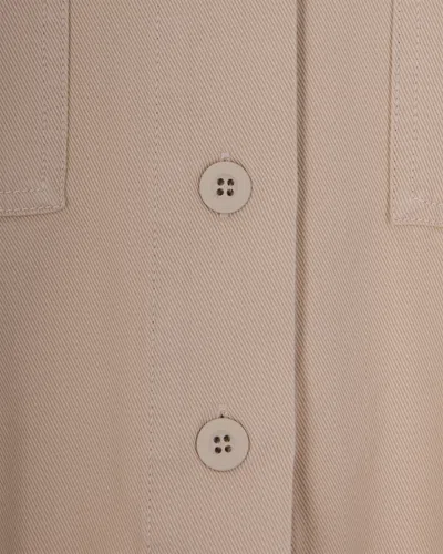 Weekend Max Mara Womens Radente Button Down Shirt Cream In Pink