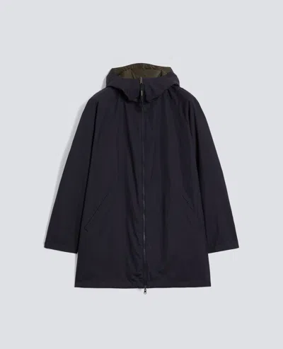 Aspesi Reversible Cotton Twill Jacket In Multi