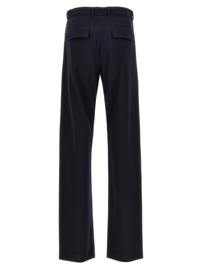 Givenchy Men Fresh Wool Pants In Blue