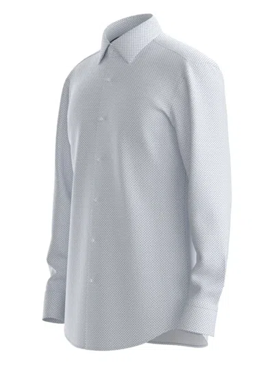 Hugo Boss Patterned Shirt In White