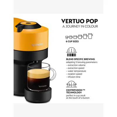 Nespresso Vertuo Pop Coffee Machine In Black