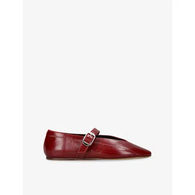 Le Monde Beryl Stella Slipper Oxblood It40 In Red