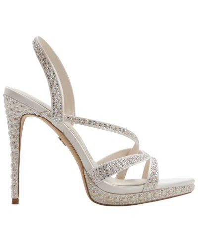 Aldo Brinnley Slingback Platform Sandal In White