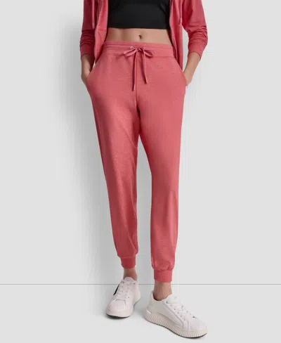 Dkny Slim Fit Jogger In Pink
