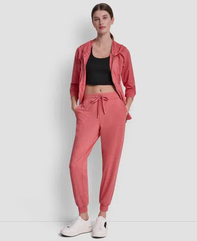 Dkny Slim Fit Jogger In Pink