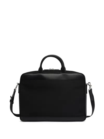 Bally Vogel Briefcase In Black