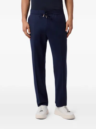 Billionaire Drawstring Trousers In Blue