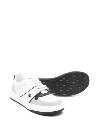 Dsquared2 Logo Low-top Trainers In Multi