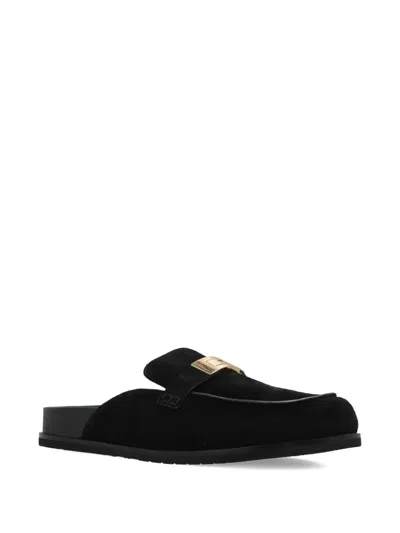 Tory Burch Black Leelee Mules In Black