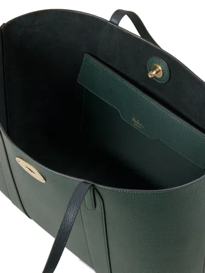 Mulberry Bayswater Twist-lock Small Tote Bag In Black