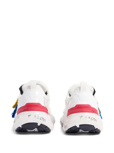 Dsquared2 Logo-appliqué Sneakers In Multi