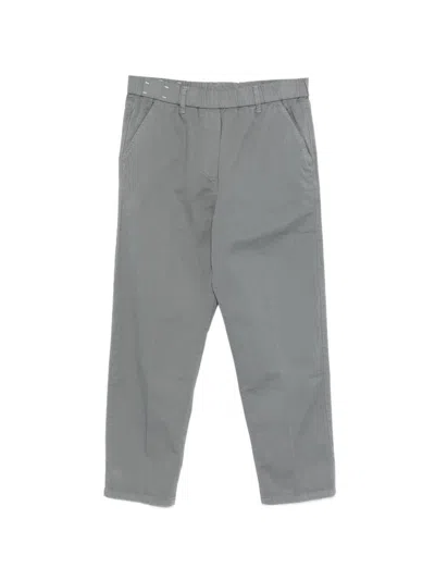 Alysi Elasticated Trousers In Gray