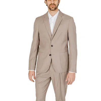 Antony Morato Single-breasted Suit Jacket In Brown