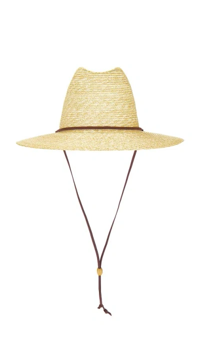 Hat Attack Willow Mini Surfer Fedora Hat In White