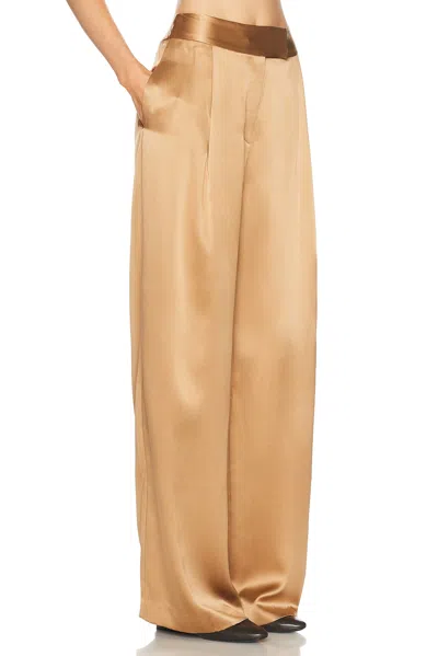 The Sei Relaxed Trouser In Brown