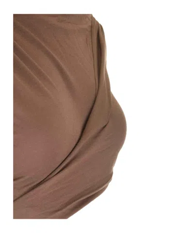 Rick Owens Asymmetric-design Top In Multi