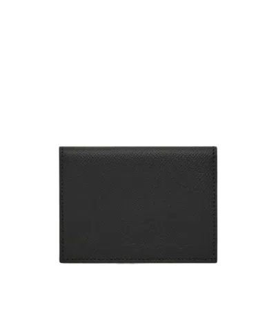 Ferragamo Card Case In Black