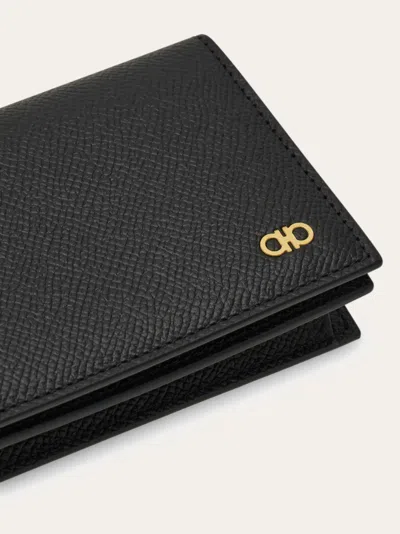 Ferragamo Card Case In Black