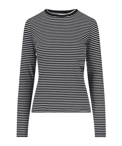 Nili Lotan Simone Tee In Gray