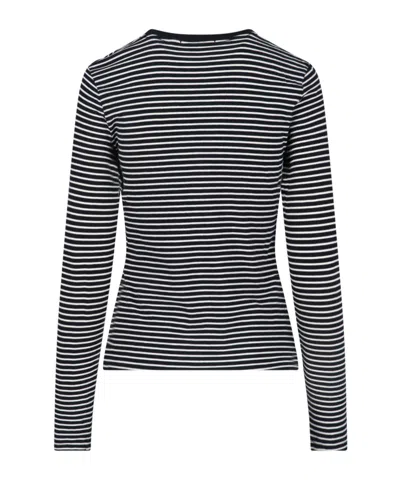 Nili Lotan Simone Tee In Gray