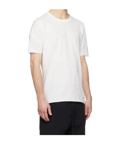 Thom Krom Stretch Cotton Modal T-shirt In White