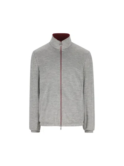 Brunello Cucinelli Reversible Jacket In Multi