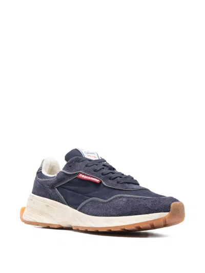 Dsquared2 Blue Sprinter Sneakers In Blue