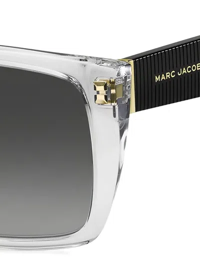 Marc Jacobs Square-frame Sunglasses In Black