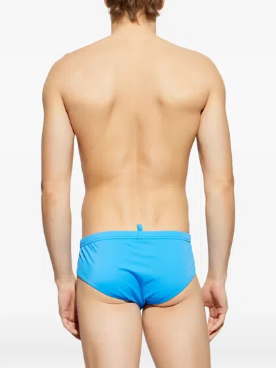 Dsquared2 Logo-print Swimming Trunks In Multi