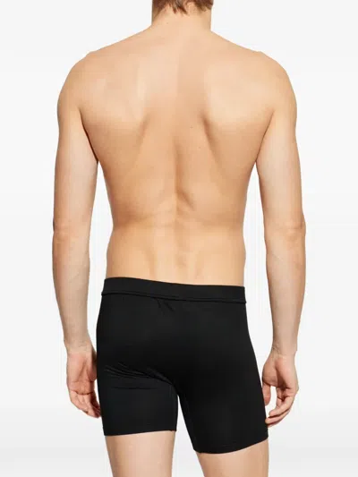 Dsquared2 Logo-patch Boxers In Black