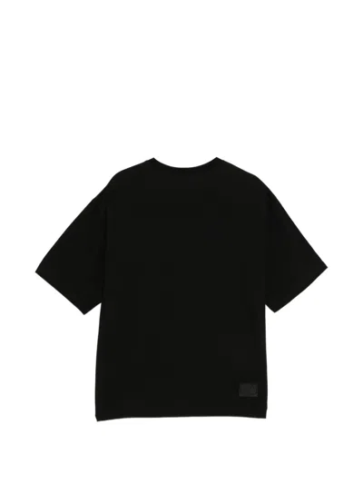 We11 Done Logo Loose-fit T-shirt In Black