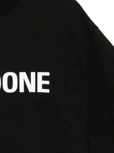 We11 Done Logo Loose-fit T-shirt In Black