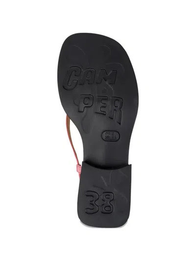 Camper Dana Leather Sandals In Multi
