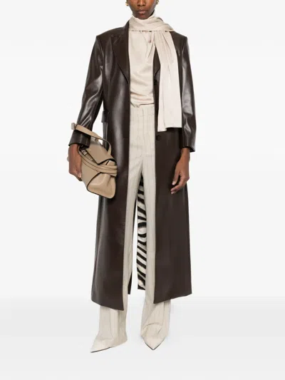 Eraldo Buttoned Coat In Multi