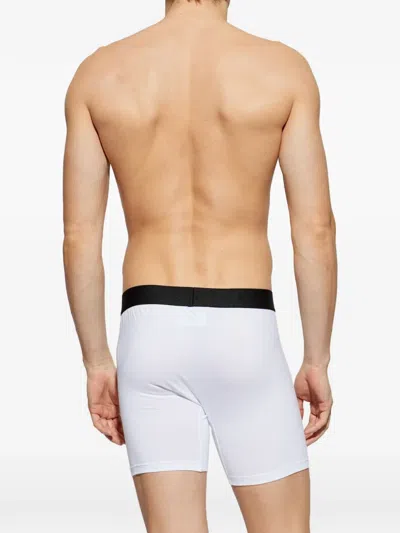 Dsquared2 Logo-waistband Boxers In Burgundy