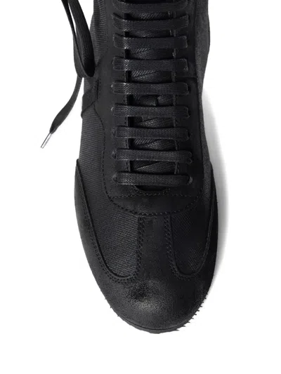 Ann Demeulemeester Fides Soft High-top Boxing Sneakers In Animal Print