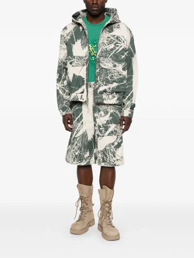 Reese Cooper Patch-pocket Cargo Shorts In Neutral