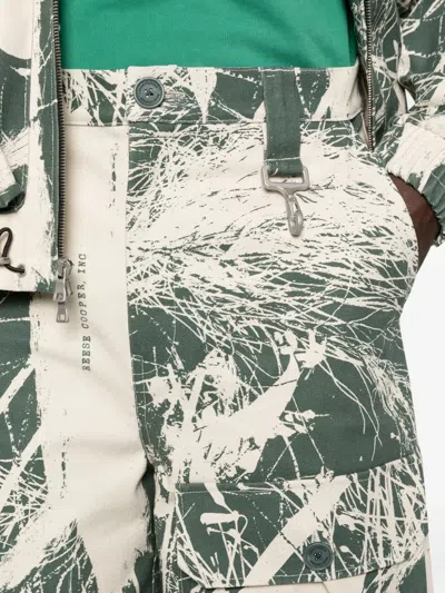 Reese Cooper Patch-pocket Cargo Shorts In Neutral