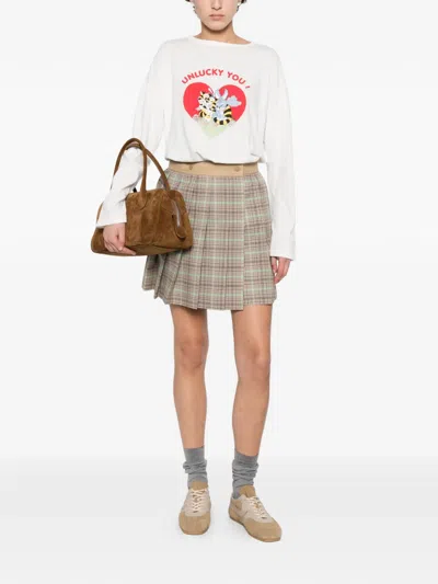 Kenzo Graphic-print T-shirt In White