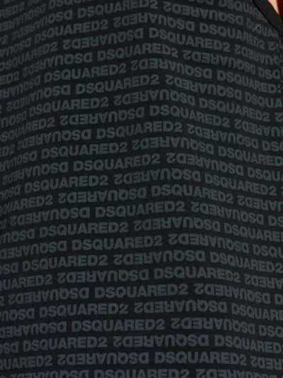 Dsquared2 Patterned Loungewear In Black